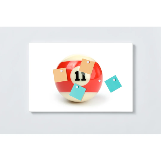 Billiard Magnetic Wall Mounted Cork Board