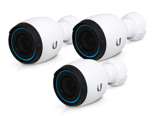 4k Outdoor Bullet Camera With Optical Zoom And Ir Leds (3 Pack)