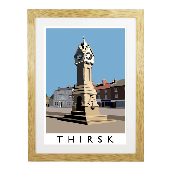 Thirsk 2 by Richard O'Neil - Graphic Art Print on Paper