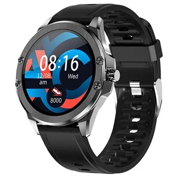 Lemonda Smart S11 Smartwatch with Heart Rate Monitoring - Black
