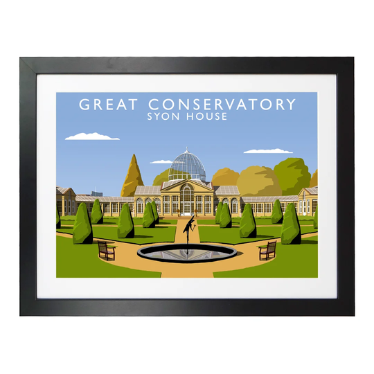 'Great Conservatory Syon House' Graphic Art