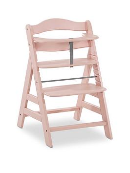 Hauck Hauck Alpha+ Wooden Highchair - Rose