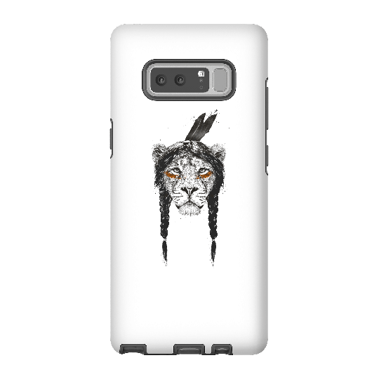 Balazs Solti Native Lion Phone Case for iPhone and Android - Samsung Note 8 - Tough Case - Matte