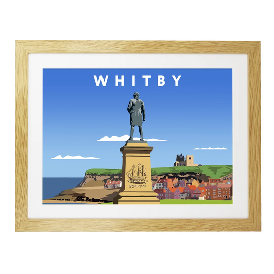 Whitby 4 by Richard O'Neil - Graphic Art Print on Paper