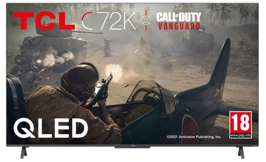TCL QLED 43C725K 43" QLED Android Smart 4K Ultra HD TV