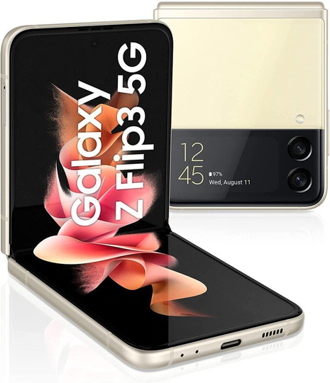 Samsung Galaxy Z Flip3 5G 128GB Smartphone - Cream
