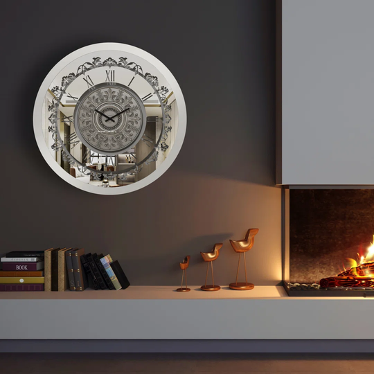 Oversized Teasley 75cm Silent Wall Clock