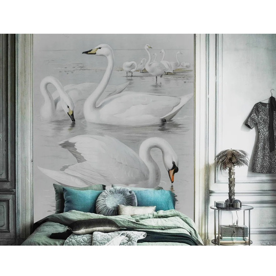 Ludgershall Swans Wallpaper