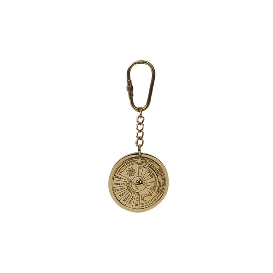 Heyman Calendar Keychain Nautical Decoration Gold Collection Signes Grimalt Decor And Go
