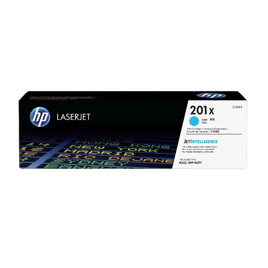HP 201X High Yield Cyan Original LaserJet Toner Cartridge