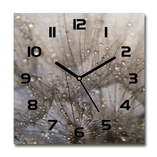 Henretter Dandelion Seeds Silent Wall Clock