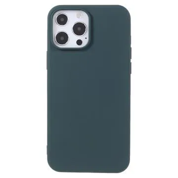 X-Level iPhone 14 Pro Liquid Silicone Case - Dark Green