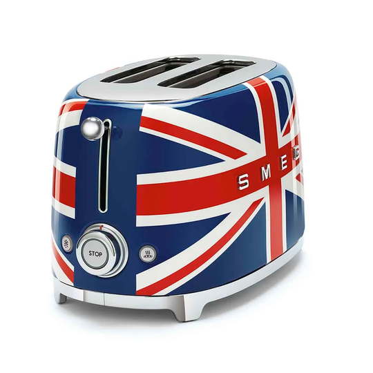 Smeg TSF01UJUK 50s Retro Style 2 Slice Toaster - Union Jack