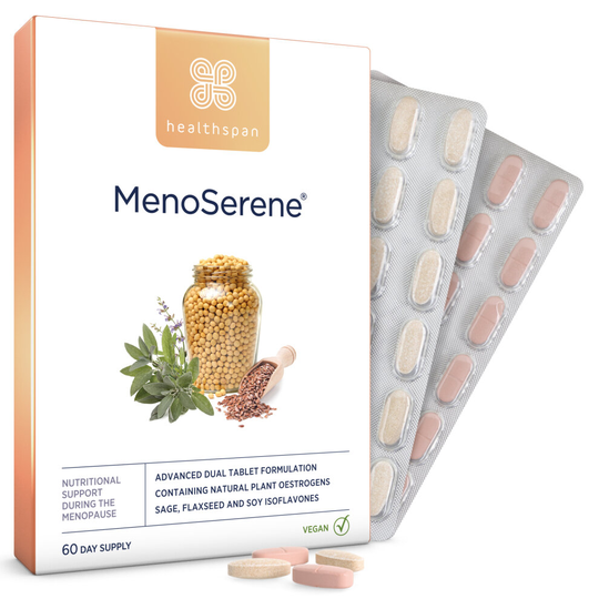 Healthspan Menoserene | Menopause Support | 60 Day Supply