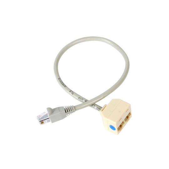 StarTech.com 2-to-1 RJ45 Splitter Cable Adapter - F/M network splitter