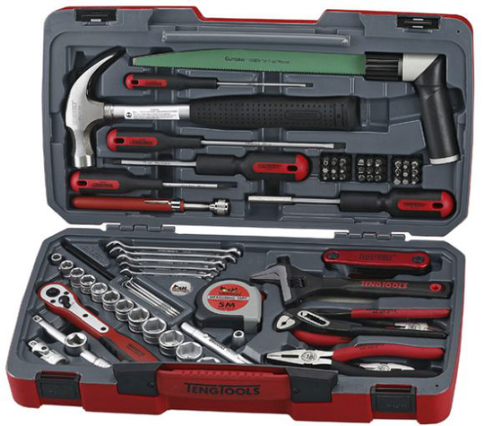 Teng Tools TM079 | 79pc Comprehensive 3/8" Drive Socket, Bit & Tool Set
