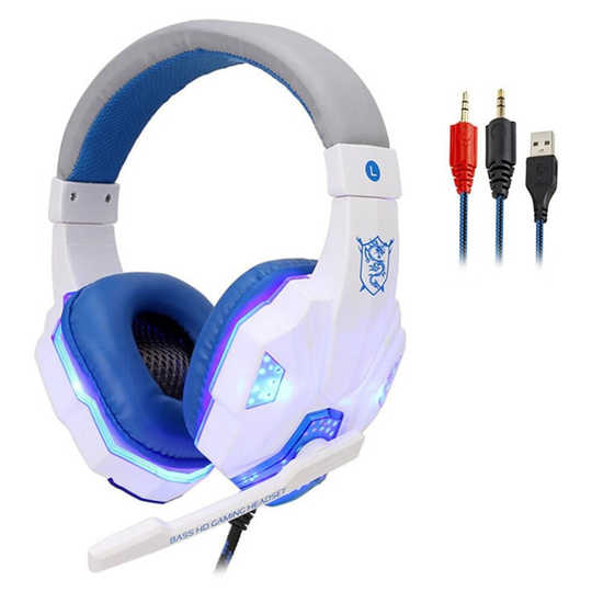 BENTOBEN EarphoneGaming Headset With Microphone White