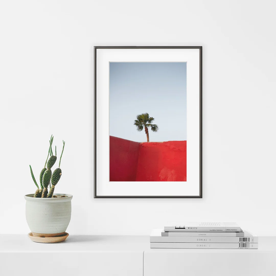 Moroccan Rooftop N°1 - Picture Frame Photograph Print on Paper
