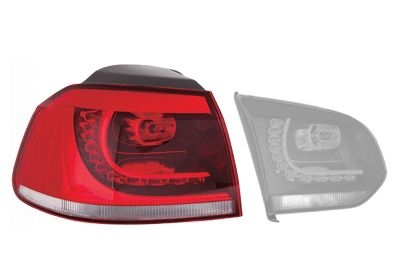 Combination Tail Light 5765931 Van Wezel 5765931