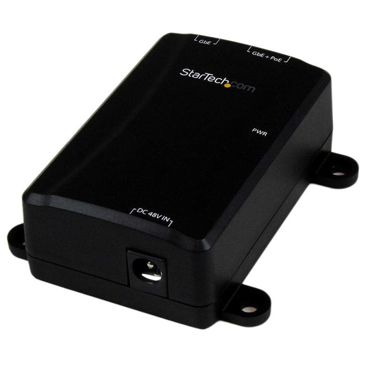 StarTech 1-Port Gigabit Midspan - PoE+ Injector
