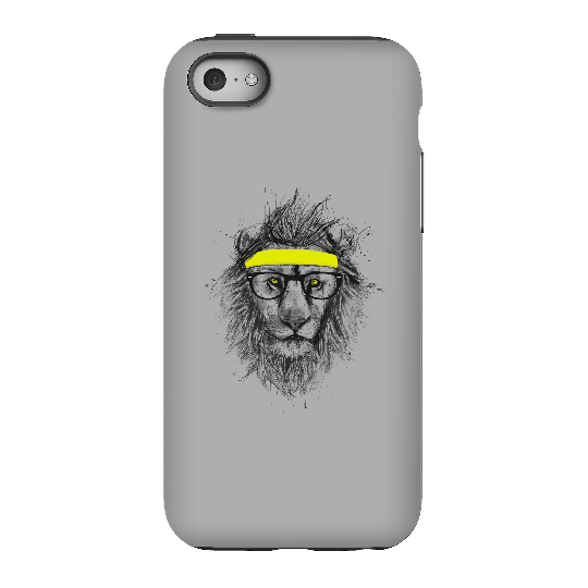 Balazs Solti Lion And Sweatband Phone Case for iPhone and Android - iPhone 5C - Tough Case - Matte