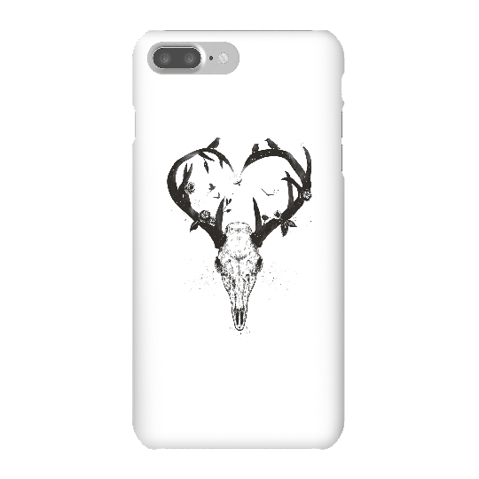 Balazs Solti Antlers Phone Case for iPhone and Android - iPhone 7 Plus - Snap Case - Gloss
