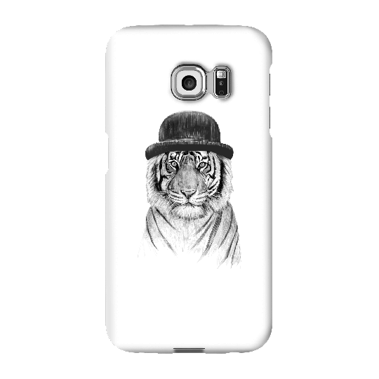 Balazs Solti Tiger In A Hat Phone Case for iPhone and Android - Samsung S6 Edge Plus - Snap Case - Matte