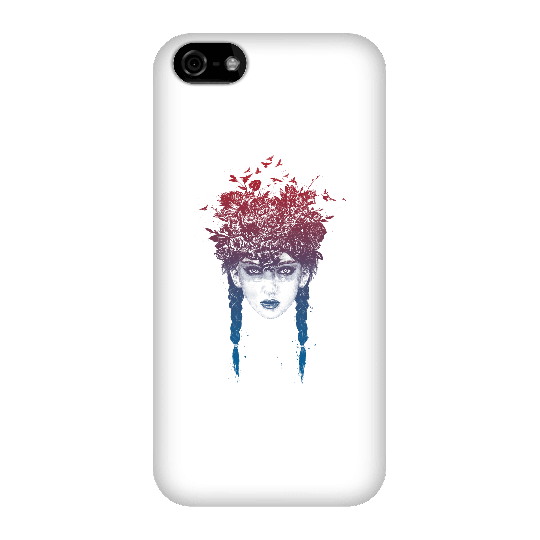 Balazs Solti Native Girl Phone Case for iPhone and Android - iPhone 5C - Snap Case - Matte
