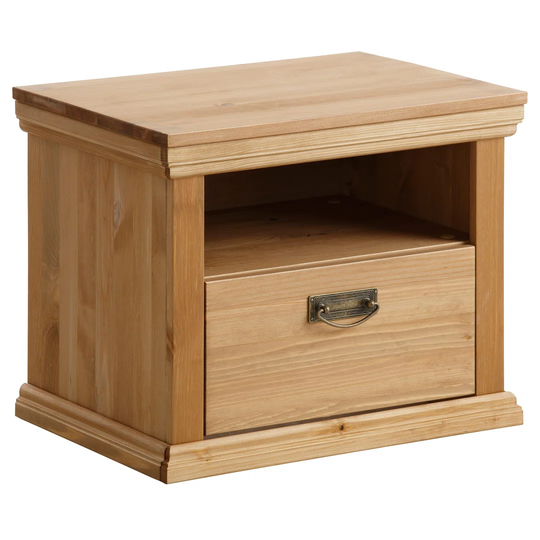 Makah 1 Drawer Bedside Table