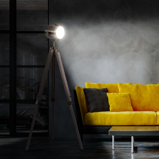 Hiram 140cm Tripod Floor Lamp