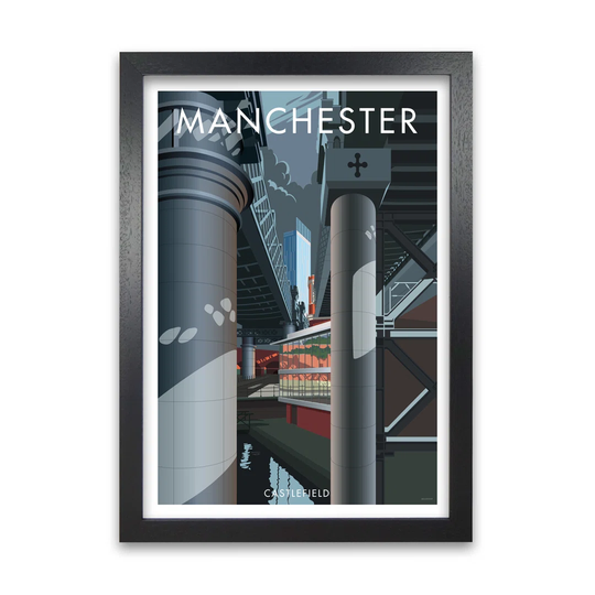 'Manchester Castlefield 2' Graphict Art