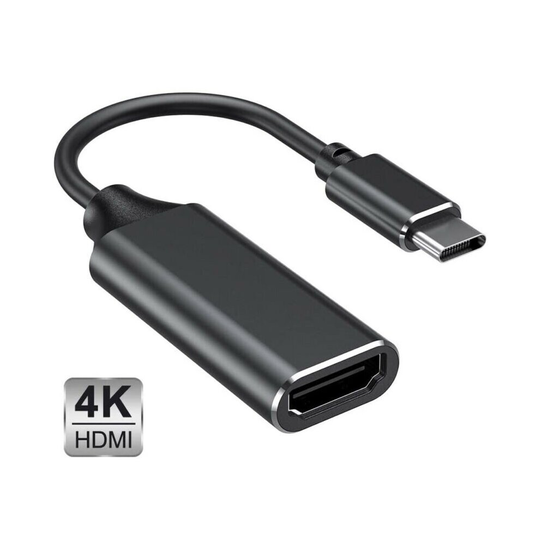 UK USB 3.1 Type-C To HDMI Cable Adapter Android Phone Screen Line 4K Conversion