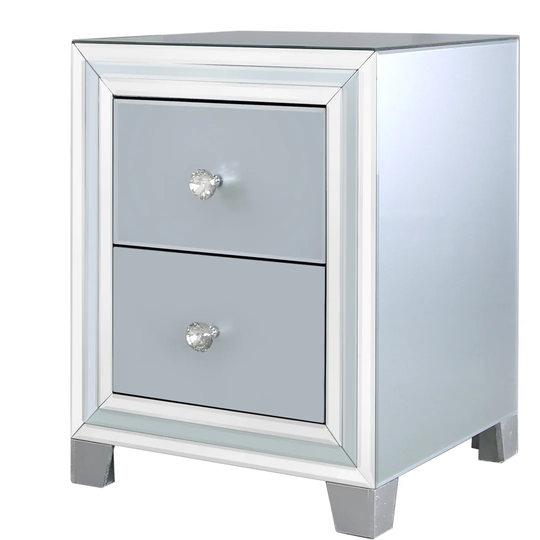 Aahil 2 Drawer Bedside Table