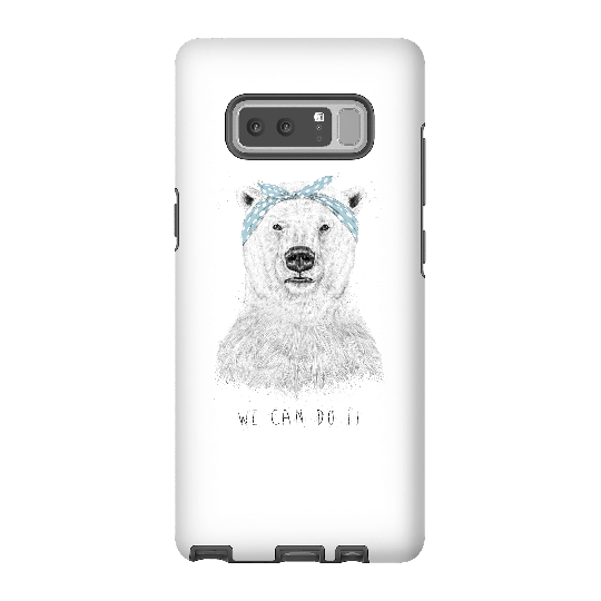 Balazs Solti We Can Do It Phone Case for iPhone and Android - Samsung Note 8 - Tough Case - Gloss
