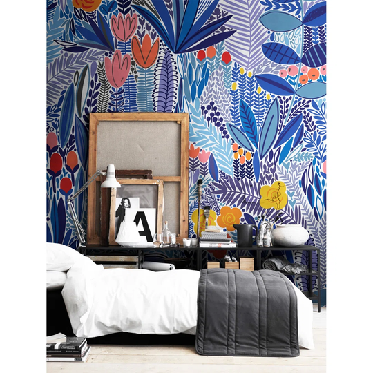 Kaylin 2.08m x 1.46m Matte Wallpaper Roll