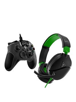 Turtle Beach Bundle, Turtle Beach Xbox Gamers Pack Featuring Recon 70 Headset And Recon Controller