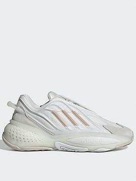adidas Originals Junior Ozrah, White, Size 3