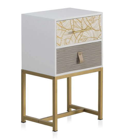 Catriona 2 Drawer Bedside Table