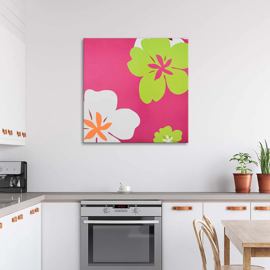 Canvas Print Pop Art Flowers