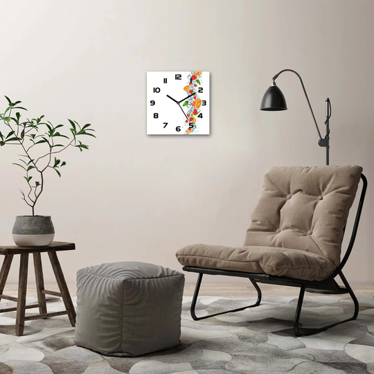 Fruit with Ice Silent Wall Clock