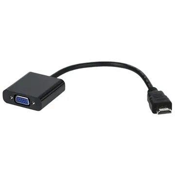 Full HD 1080p HDMI / VGA Adapter Cable - Black