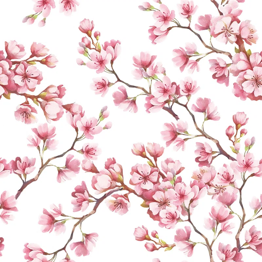 Walllpaper Roll 312X219cm Wallpaper Material With Print Kitchen Livingroom Bedroom Mural Decoration - Floral Flower Blush Flowers