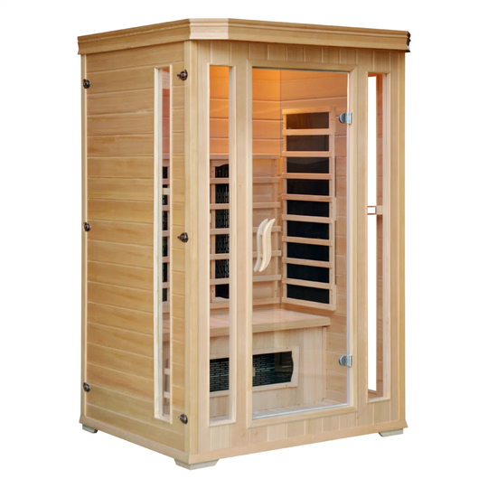 INFRARED SAUNA CABIN 2 PLACES LUXURY