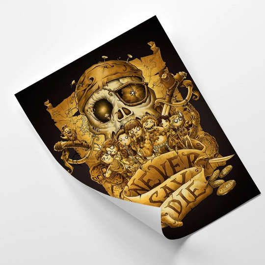 Poster, Never Say Die, Movie