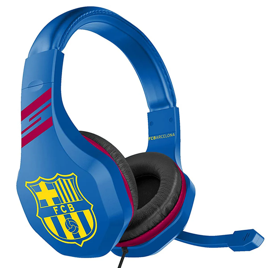 Subsonic Gaming Headset with Microphone for PS4 / XBOX ONE / PC / SWITCH - FCB FC Barcelona