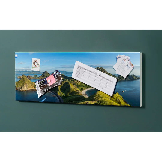 Notiz Motive Indonesia Magnetic Wall Mounted Cork Board