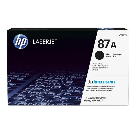 HP 87A Black Original LaserJet Toner Cartridge