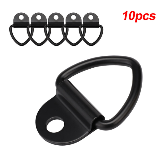 UK 10x Audew V Rings Hook Tie Down Ring Load Anchor Trailer Forged Lashing Truck