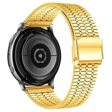 Elegant Universal Smartwatch Stainless Steel Strap - 20mm - Gold