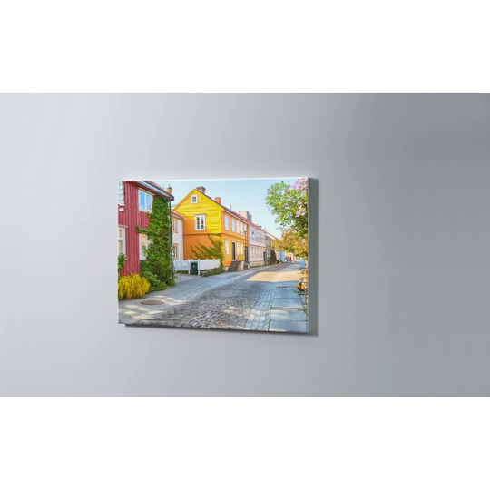 Small Town Magnetic Wall Mounted Cork Board